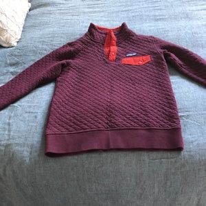 Patagonia Quilted Snap-T Pullover Size Small